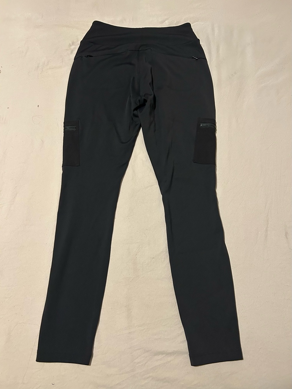Athleta Black Stretch Cargo Ponte Skinny Pants - Picture 7 of 10